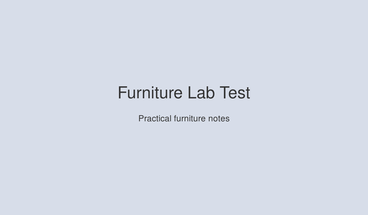 custom lounge chair frame and upholstery quality inspection in a furniture lab